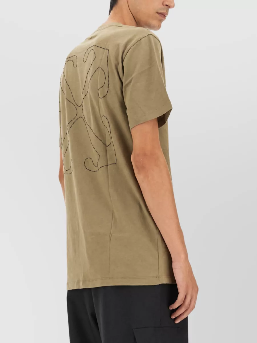 Off-White Embroidered T-Shirt