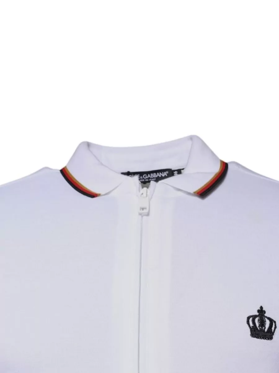 Dolce&Gabbana Zip Polo Shirt