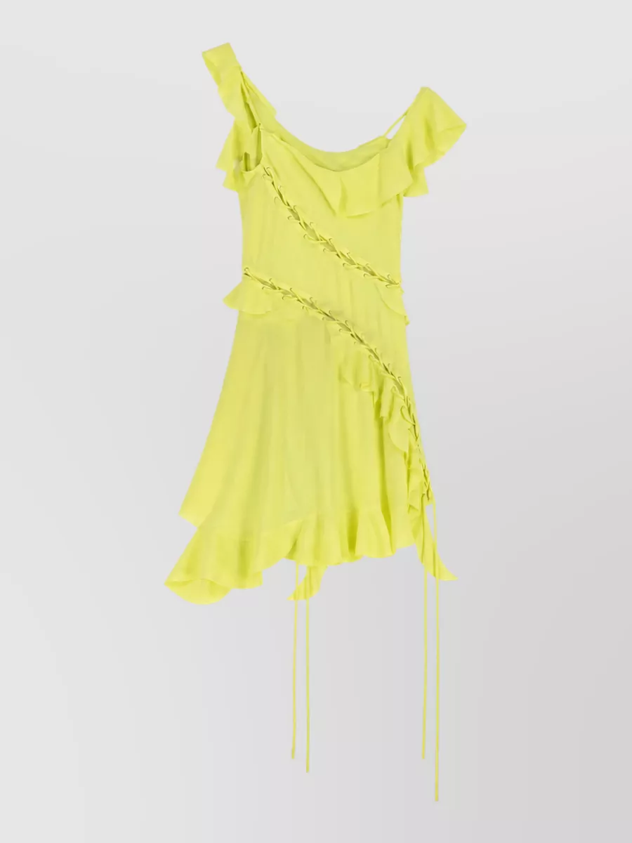 Acne Studios frill mini dress