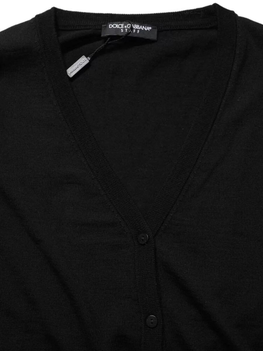 Dolce&Gabbana Wool knit button cardigan