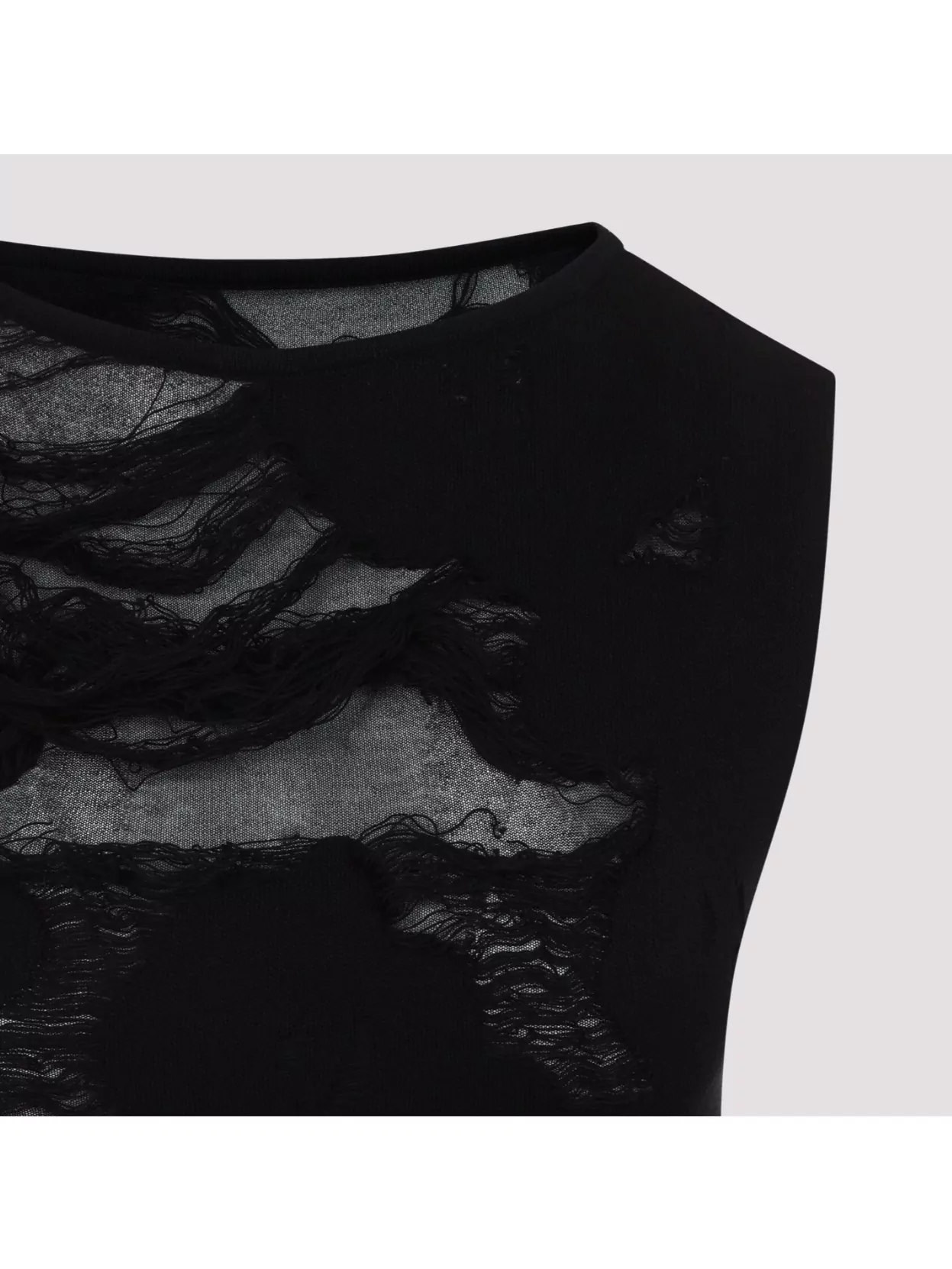 Mm6 Maison Margiela Layered Cotton Mini Dress