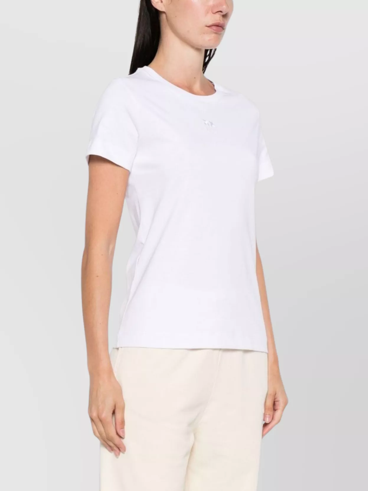 Pinko Crew Neck Short Sleeves Lightweight Soft Fabric