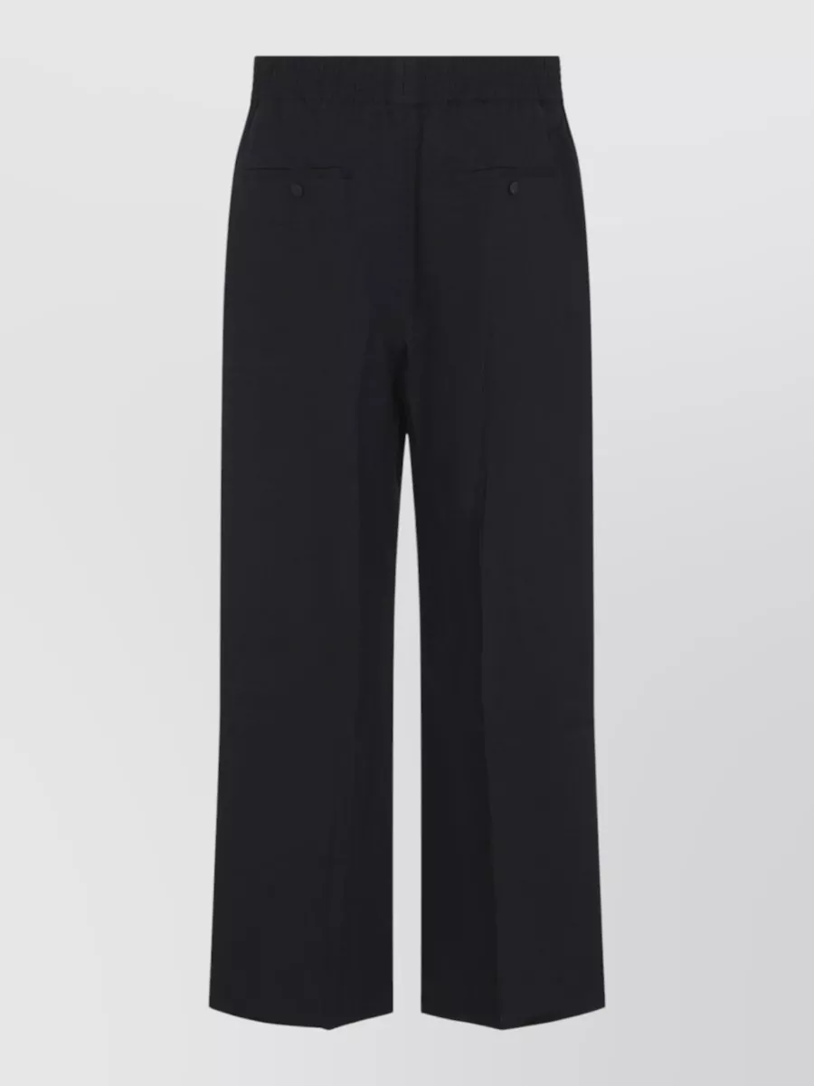 Jacquemus linen wide-leg high-rise chino shorts