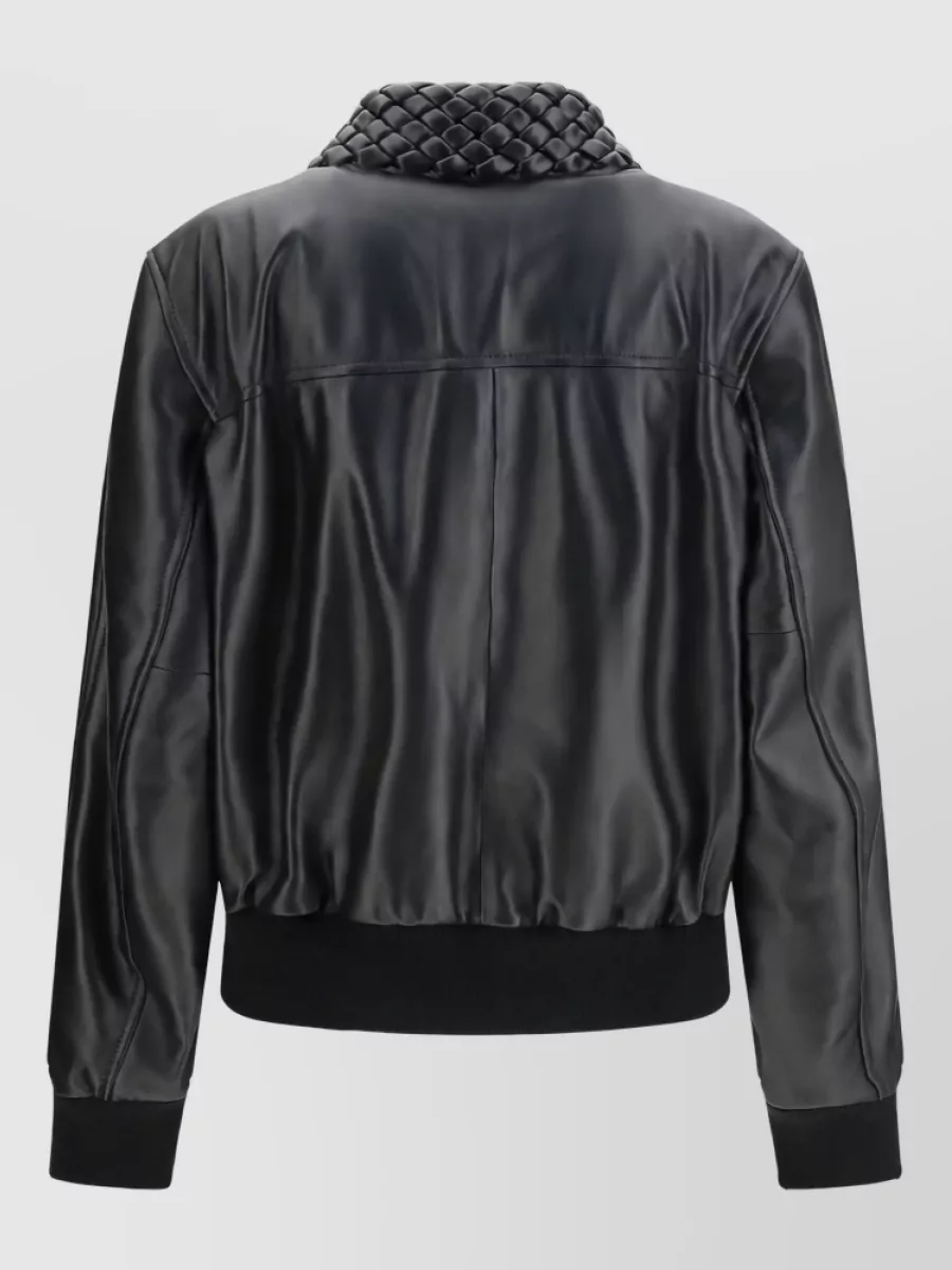 Bottega Veneta Leather Padded Jacket