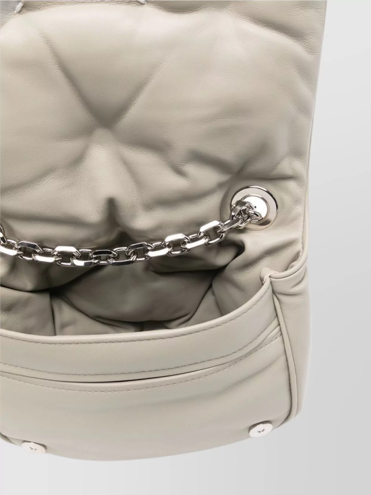 Maison Margiela Quilted Chain Strap Flap Small