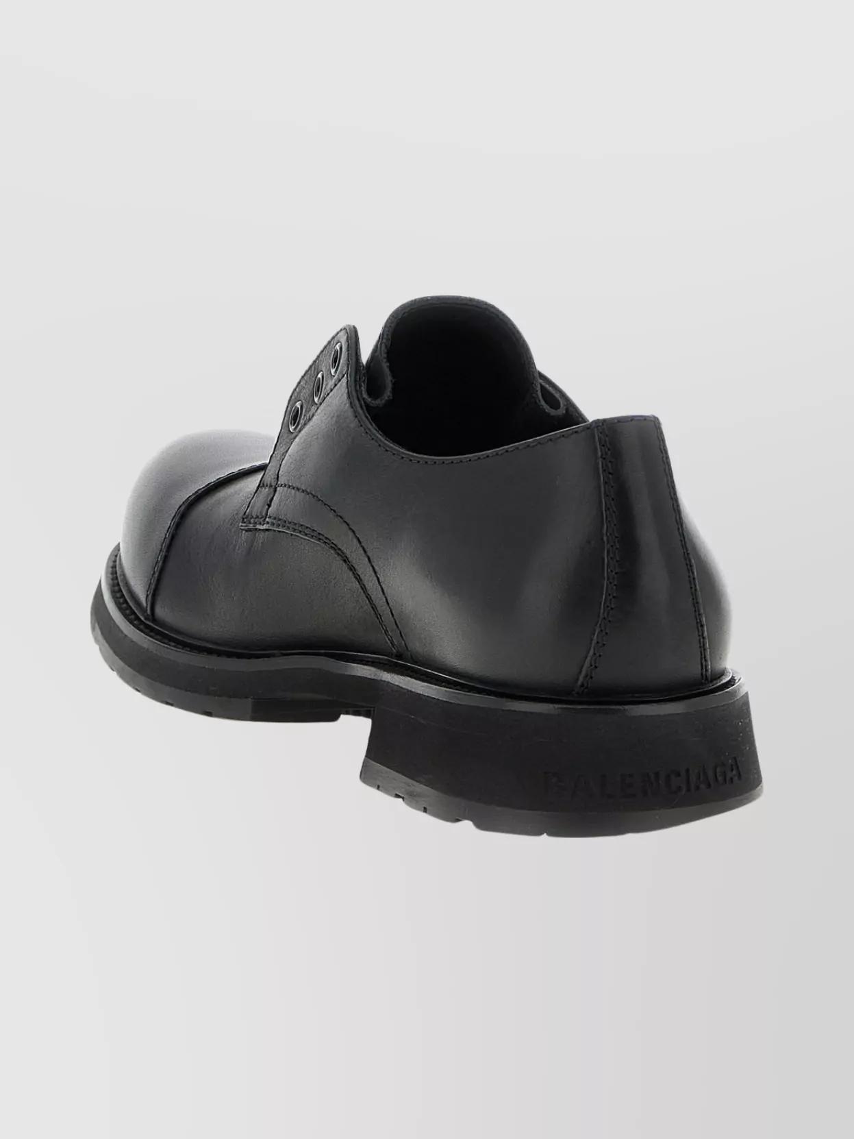 Balenciaga Chunky Sole Round Toe Loafers