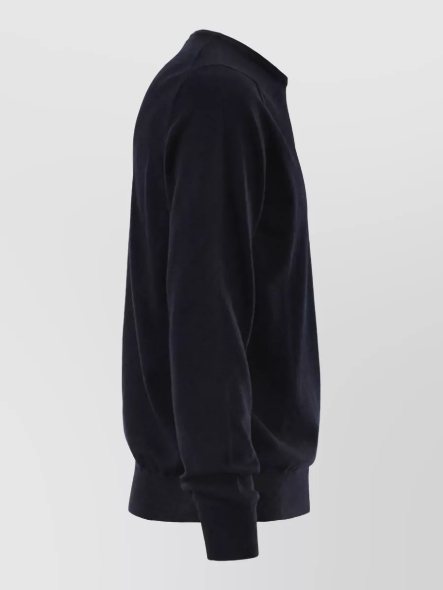 Kiton Wool Long-Sleeve Crew-Neck Jumper