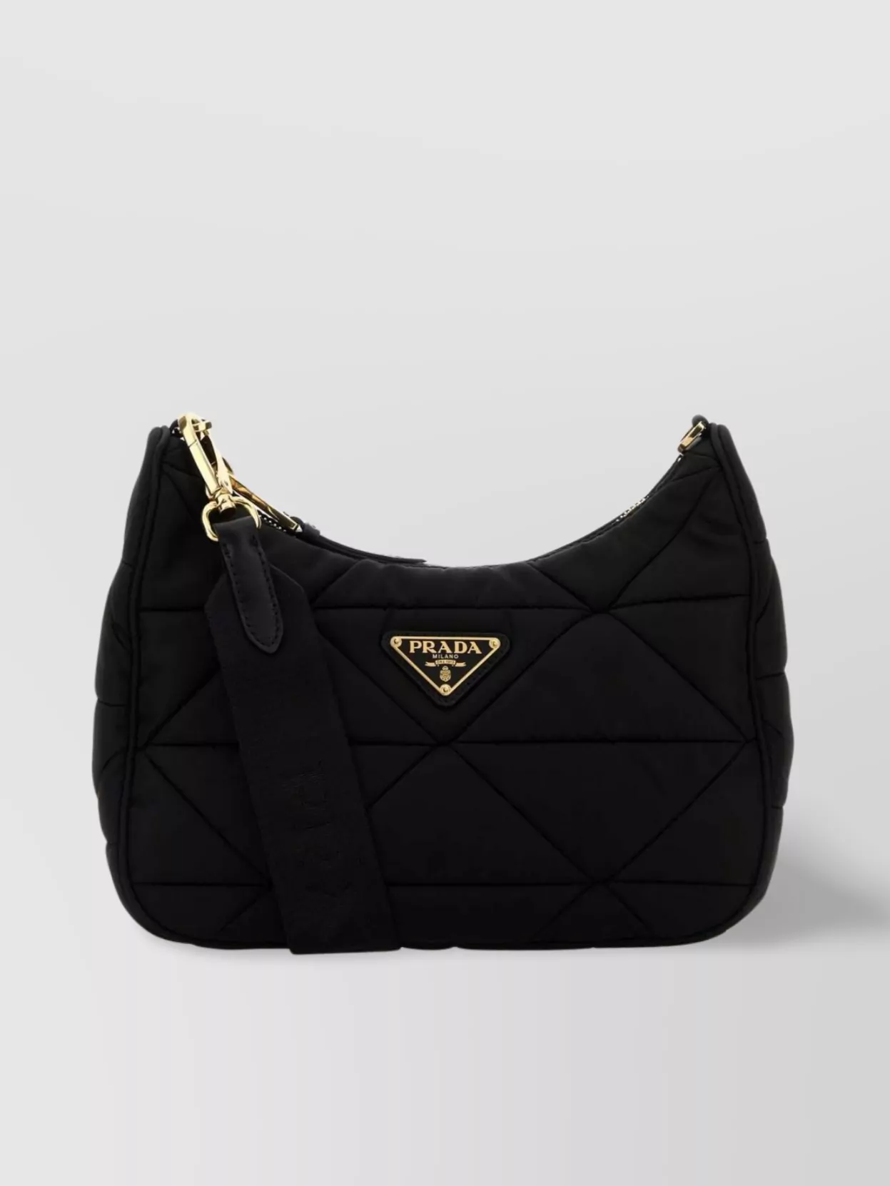 ショルダーバッグ・ポシェット PRADA Woman Shoulder bag Natural 1BG4942M2T F0018 Prada Smooth leather shoulder bag with adjustable handle