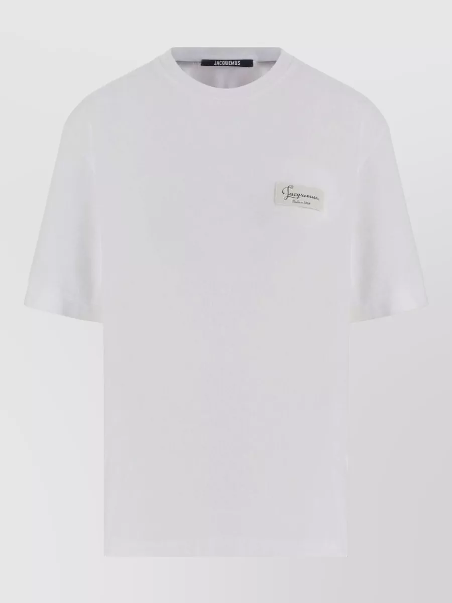 Jacquemus cotton regular-fit short-sleeve t-shirt