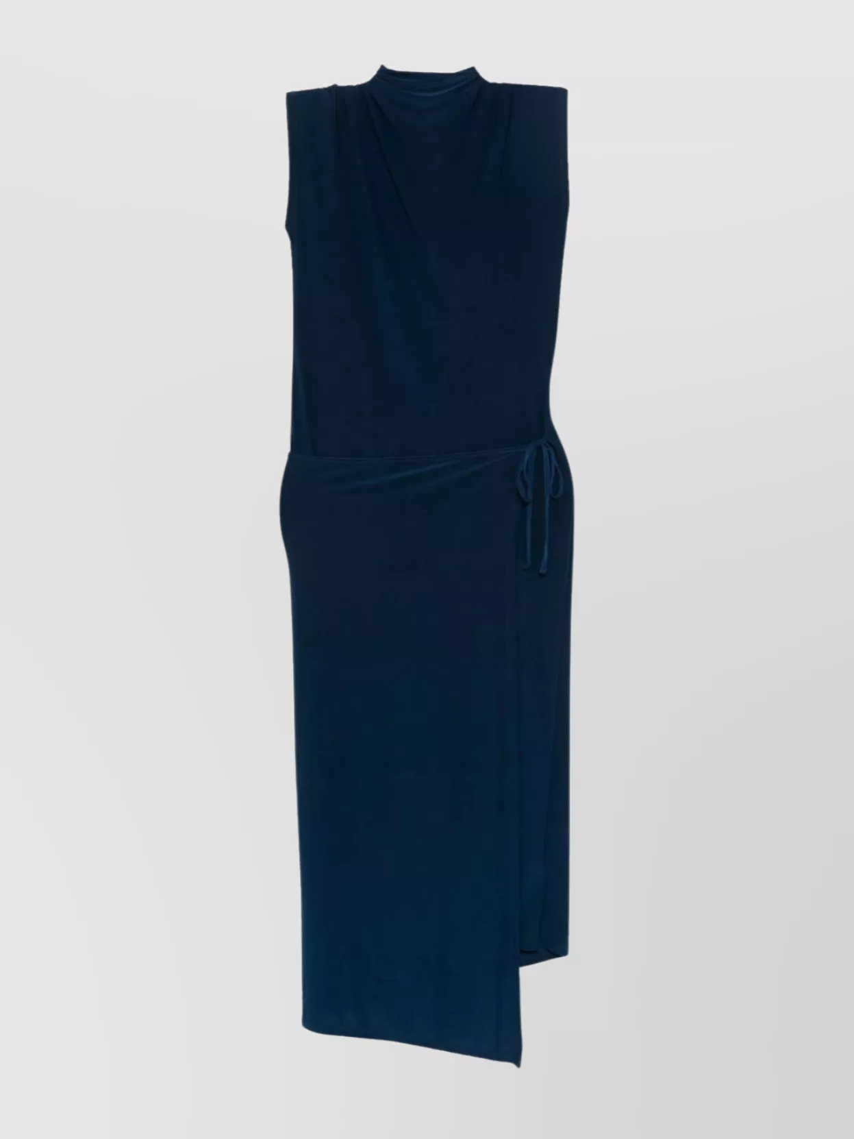 Calvin Klein Asymmetric Wrap Midi Dress