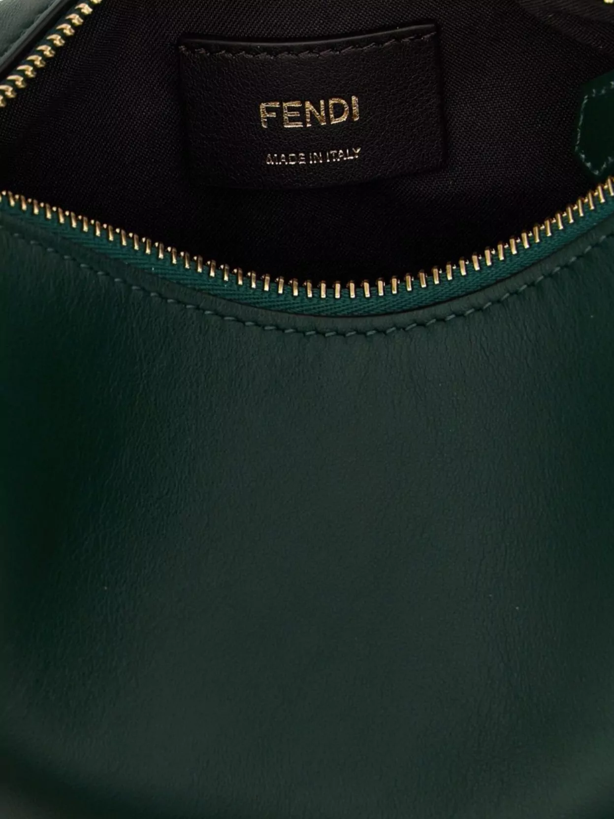 Fendi Mini Handbag With Curved Shape And Strap