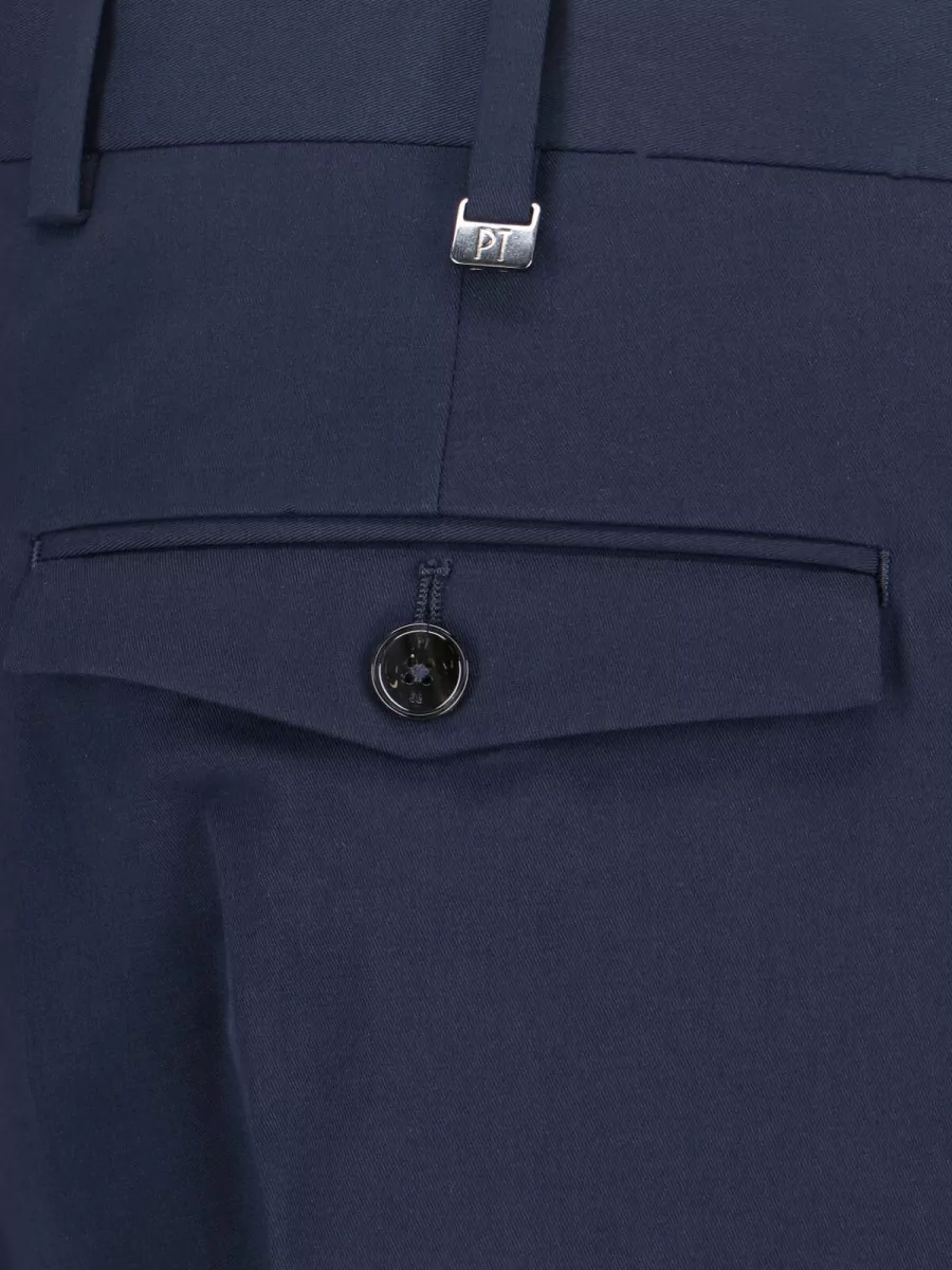 Pt Torino Straight-Leg Tailored Trousers