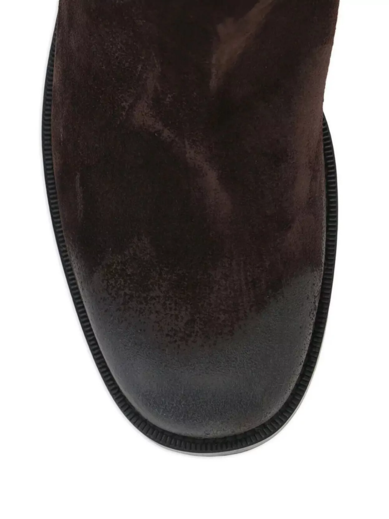 Church's Suede Ankle Boots With Low Block Heel