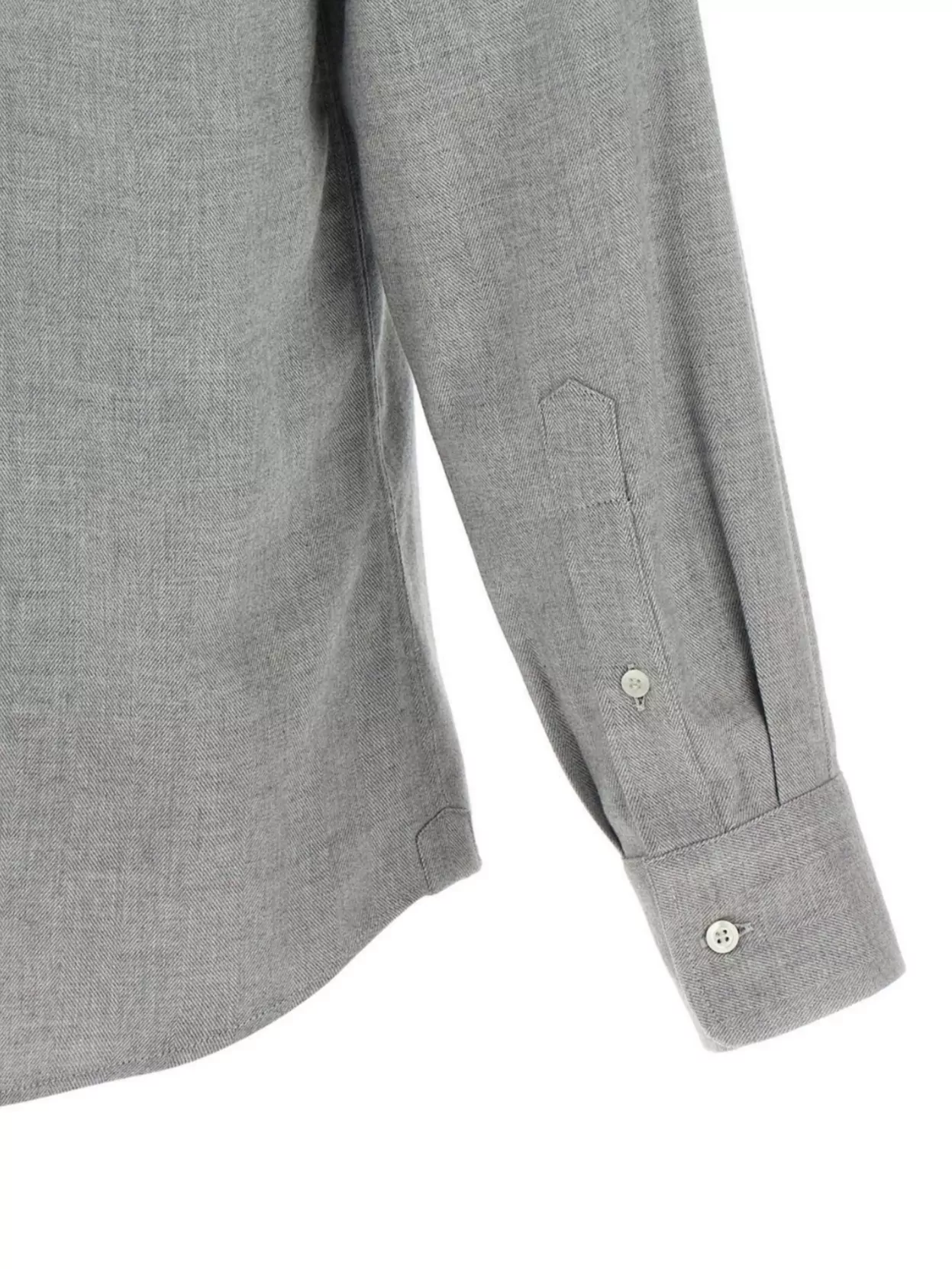 Brunello Cucinelli Long Sleeve Button-Down Collar Cotton Shirt