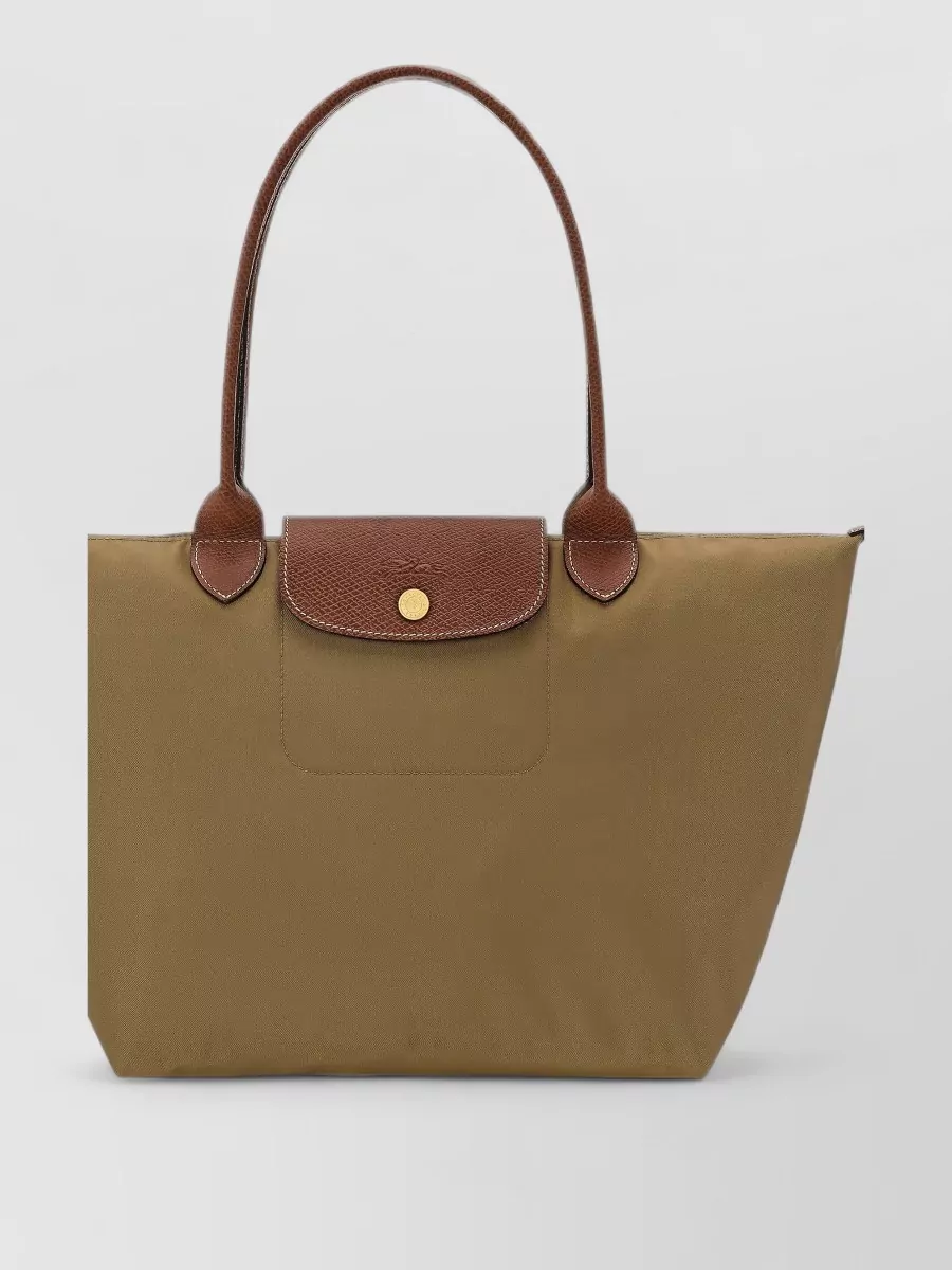 Longchamp recycled polyamide shoulder tote bag