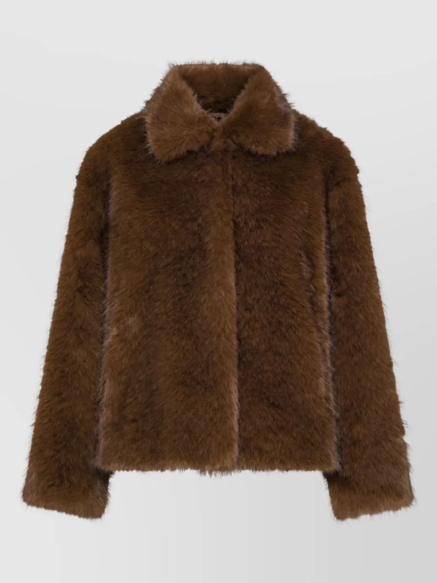 Seventy Venezia faux fur short coat