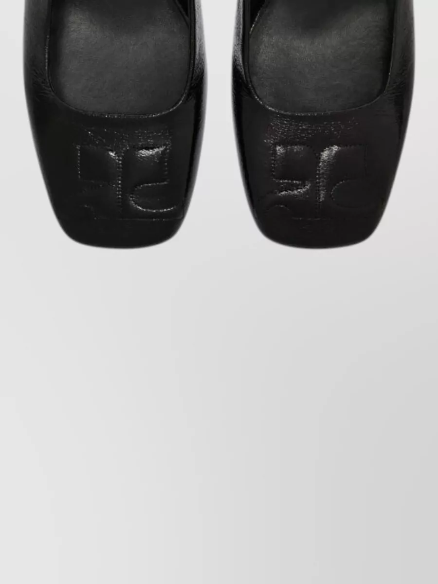 Courrèges Cotton Slingback Pumps
