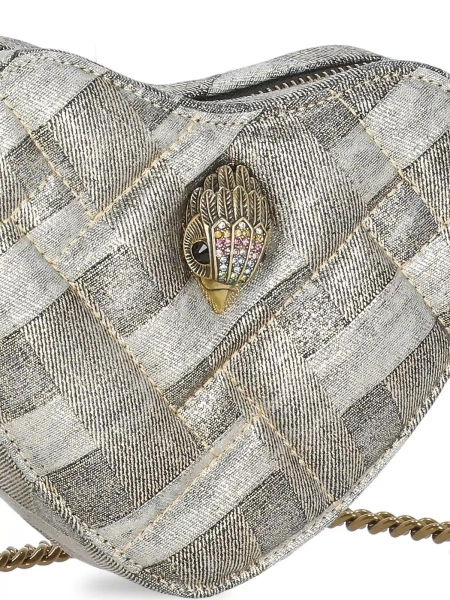 Kurt Geiger Shoulder Bag Chain Strap Heart Shape