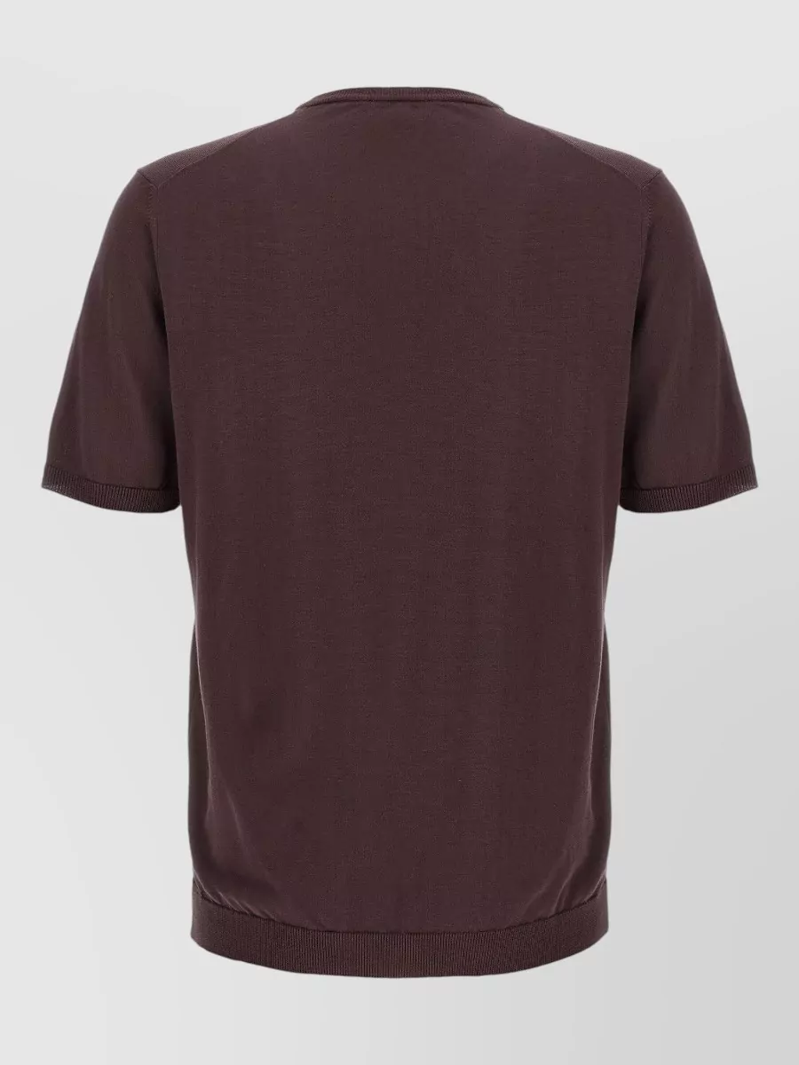 Roberto Collina Cotton Crew-Neck Short-Sleeve T-Shirt