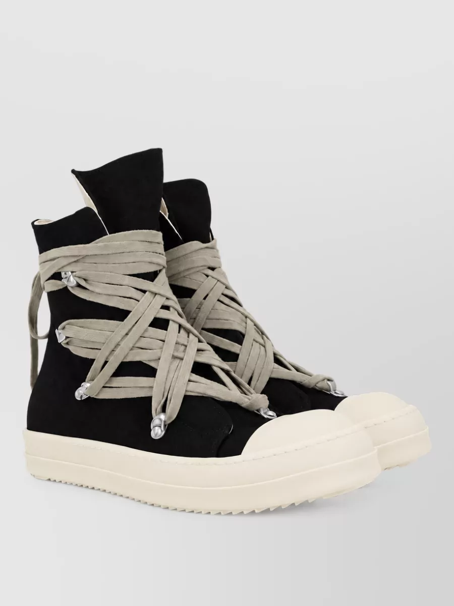 Rick Owens megalace sneaks boots