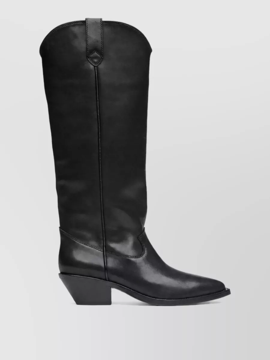 Ash Leather Ankle Boots