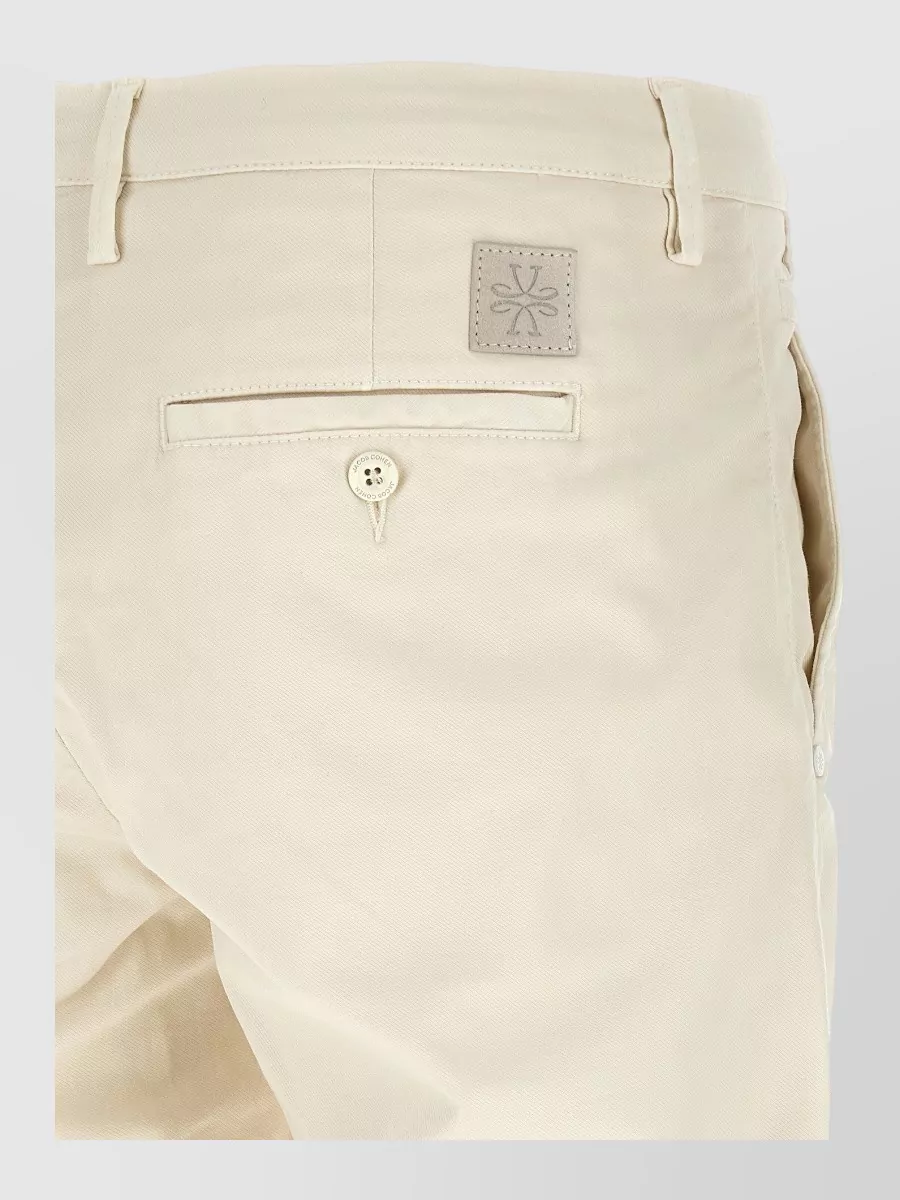 Jacob Cohen Bobby Trousers Belt Loops Side And Back Pockets