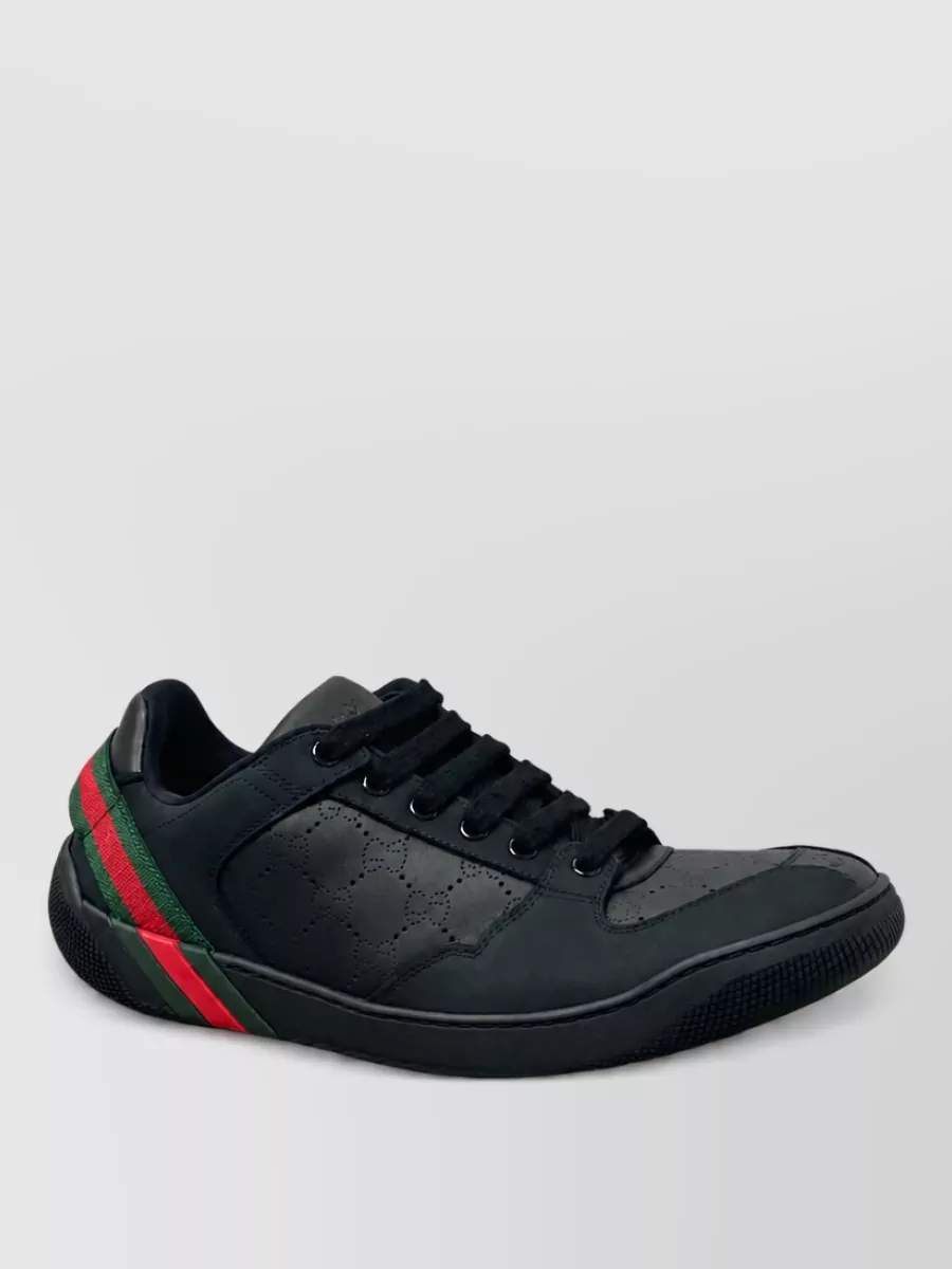 Gucci calf leather low-top sneakers
