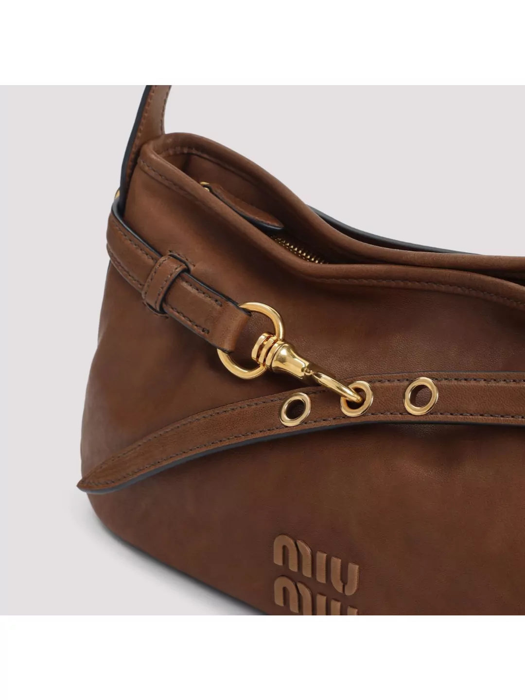 Miu Miu Women Avenutre Leather Shoulder Bag In Multi