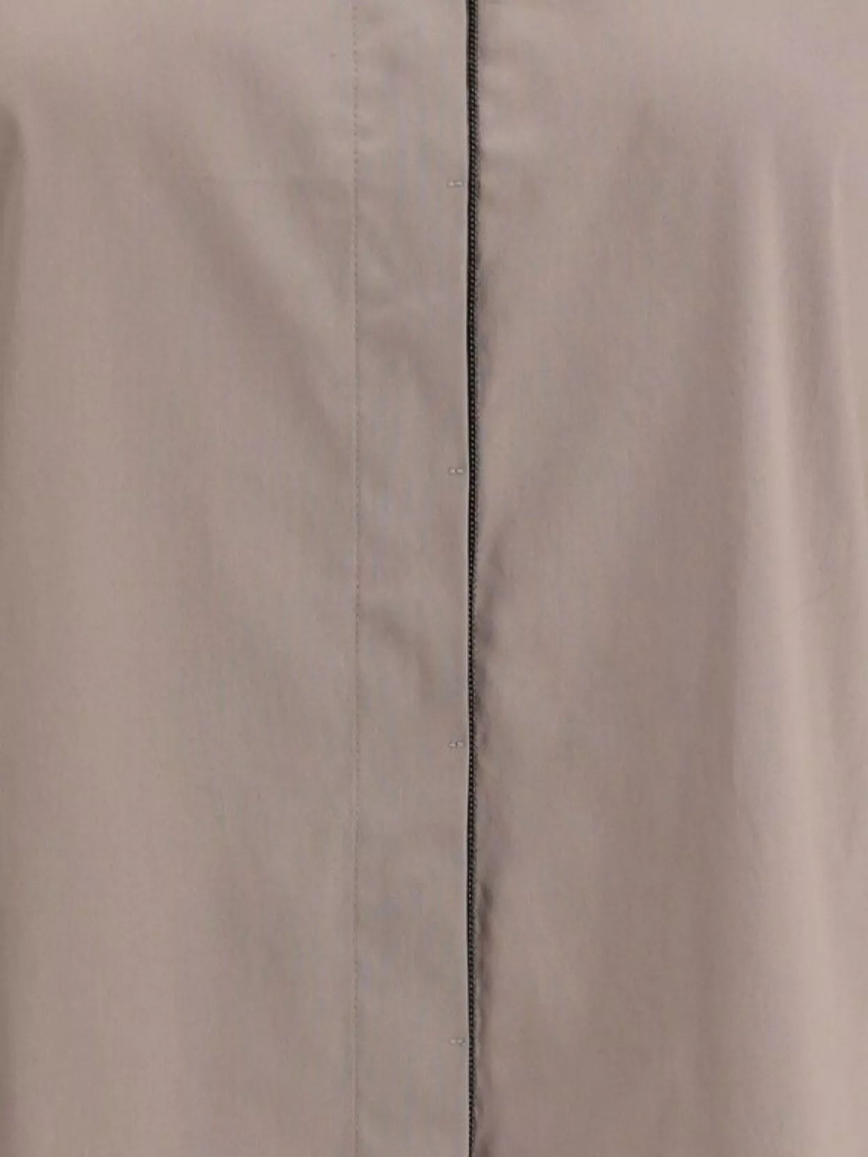 Shop Brunello Cucinelli Embellished Collar Shirt With Adjustable Cuffs