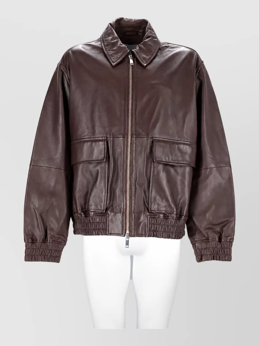 Studio Nicholson leather coat