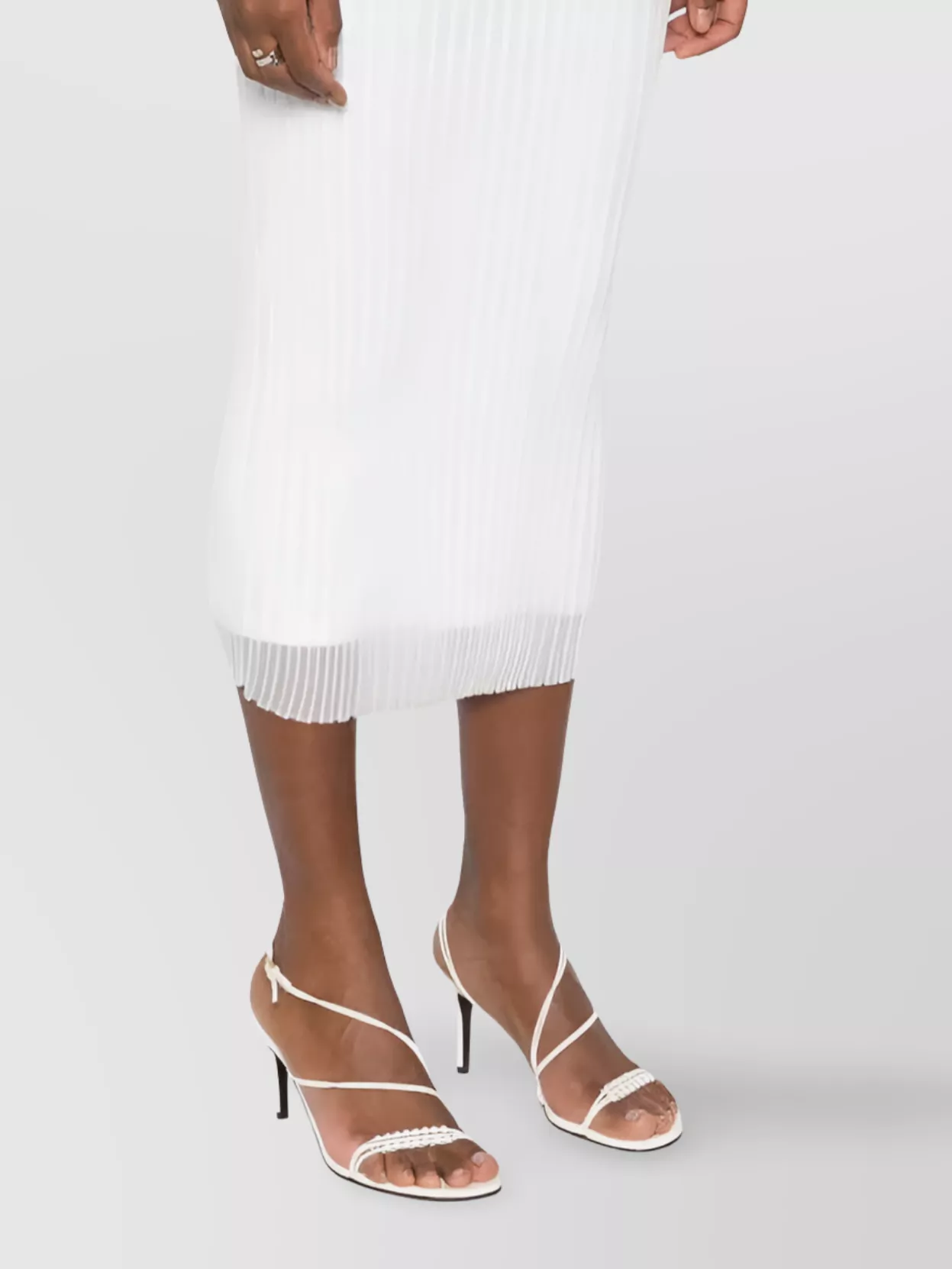 Sportmax Ribbed Knit Midi Skirt