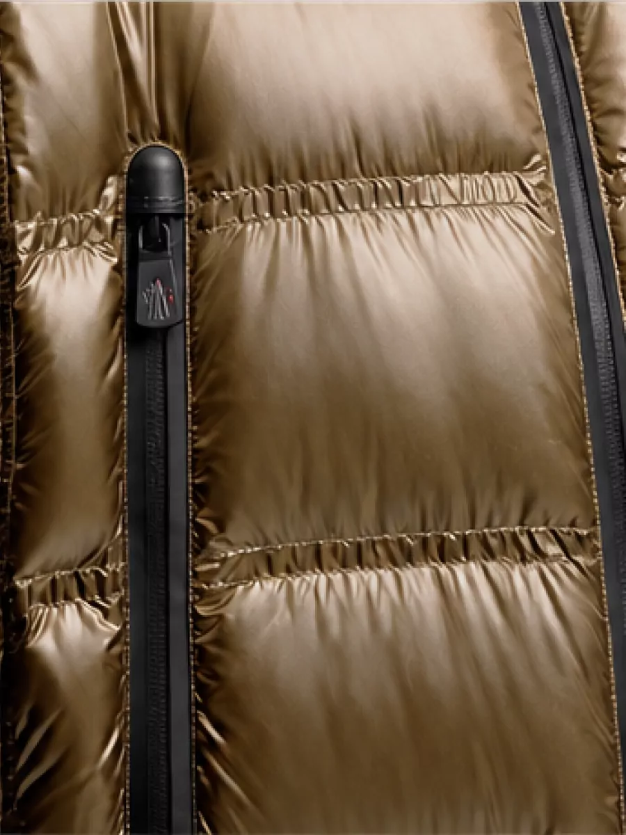 Moncler Down Hooded Long Parka Coat