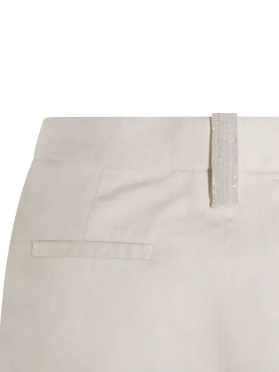 Fabiana Filippi Casual Trousers Belt Loops Back Pockets