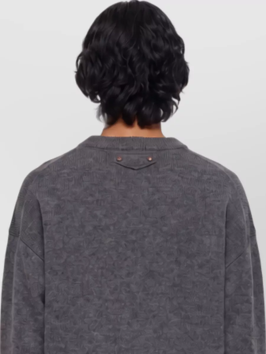Balenciaga Ribbed Crew-Neck Wool Jumper