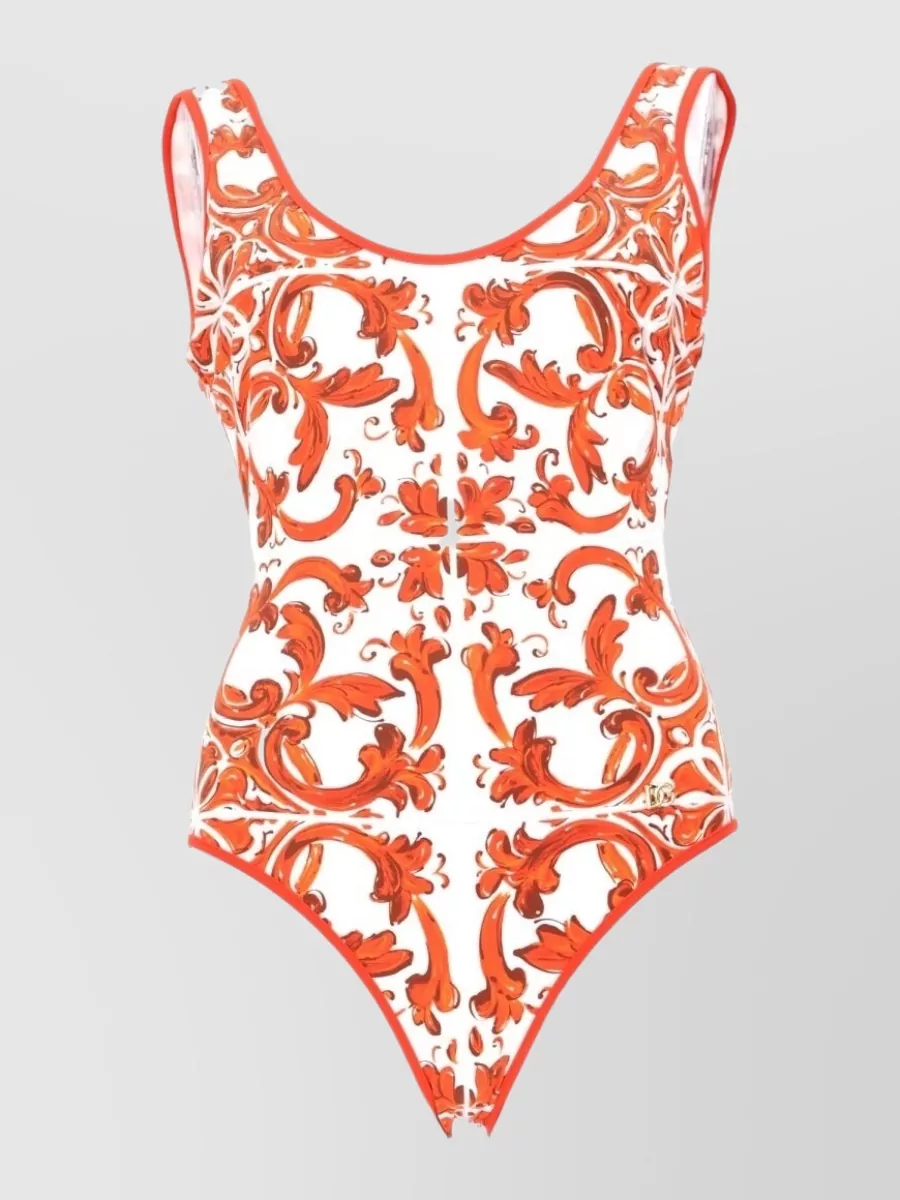 Dolce&Gabbana printed bodysuit