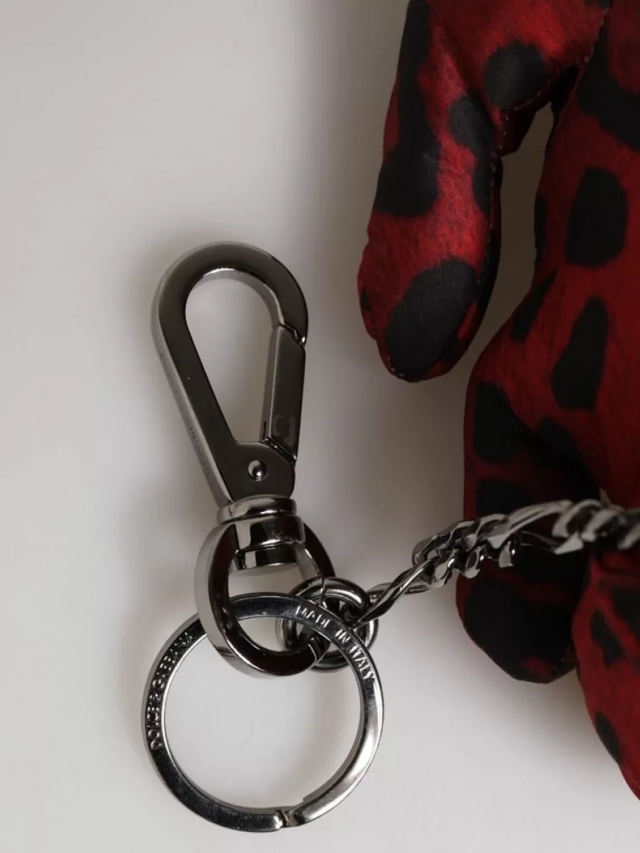 Dolce&Gabbana Animal-Print Keychain