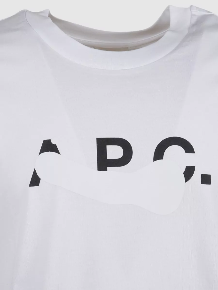 A.p.c. Logo Cotton T-Shirt