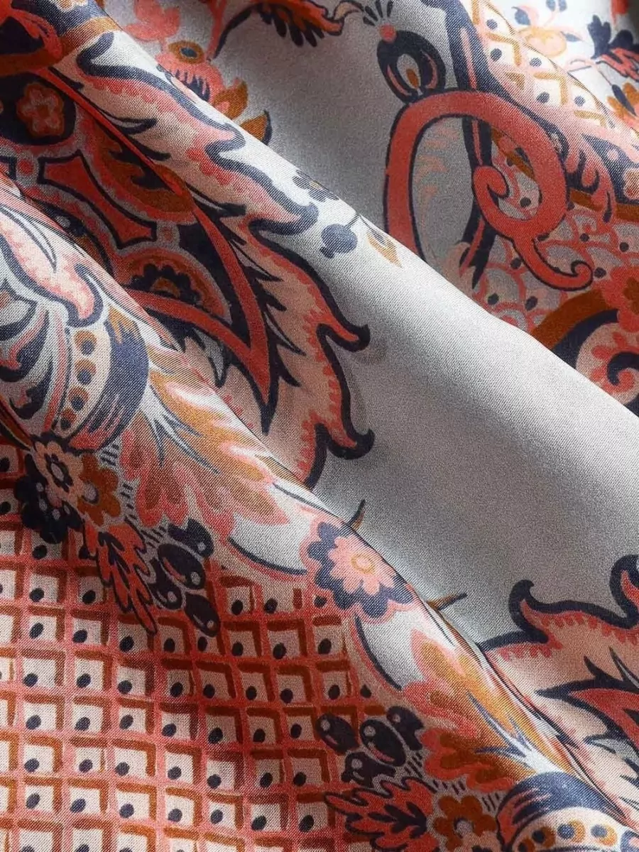 Zimmermann Silk Paisley-Print Halterneck Top