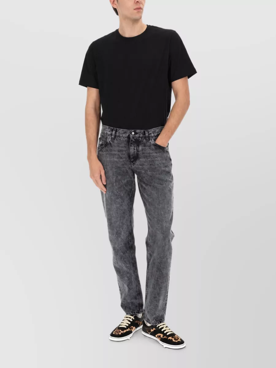 Dolce&Gabbana High Waist Denim Jeans Belt Loops
