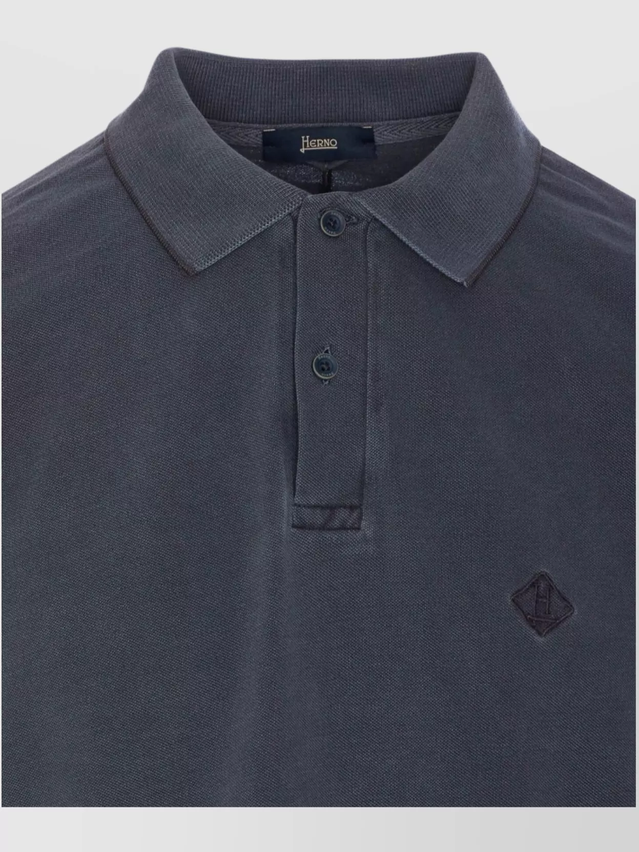 Herno Collared Shirt With Short Sleeves