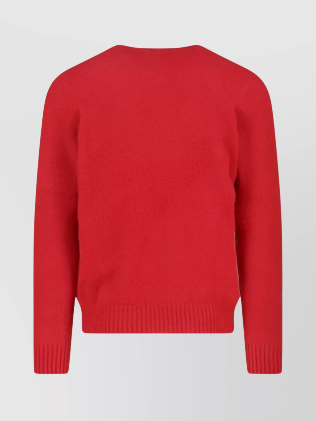 Drumohr Ribbed Crewneck Sweater Fitted Shape