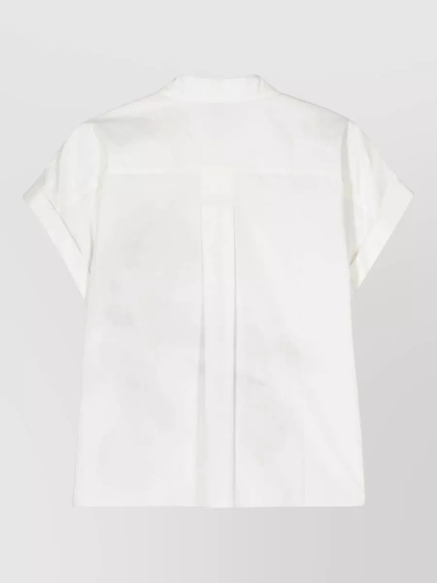 Paul Smith Floral Print Cotton Short Sleeve Shirt