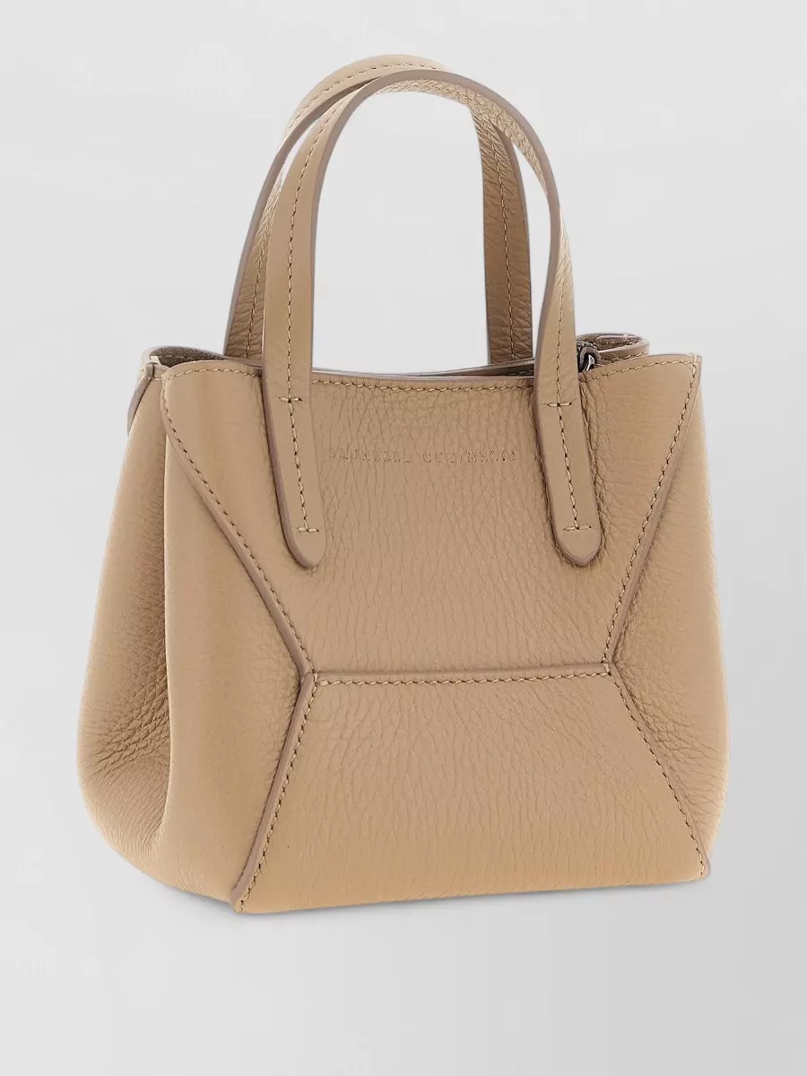 Brunello Cucinelli Na Na Leather Mini Shoulder Bag