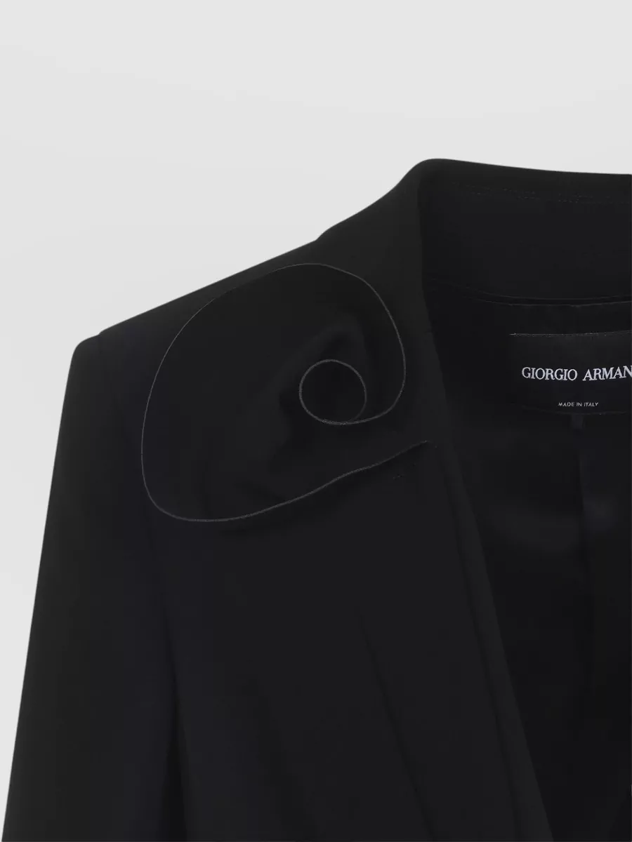 Giorgio Armani Tailored Blazer Button Detailing Long Sleeves