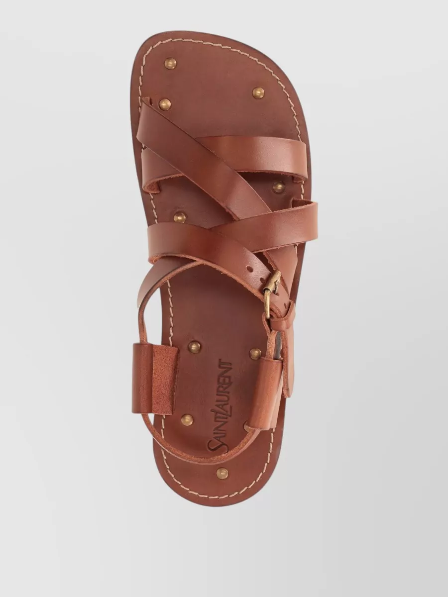 Saint Laurent Leather Sandals