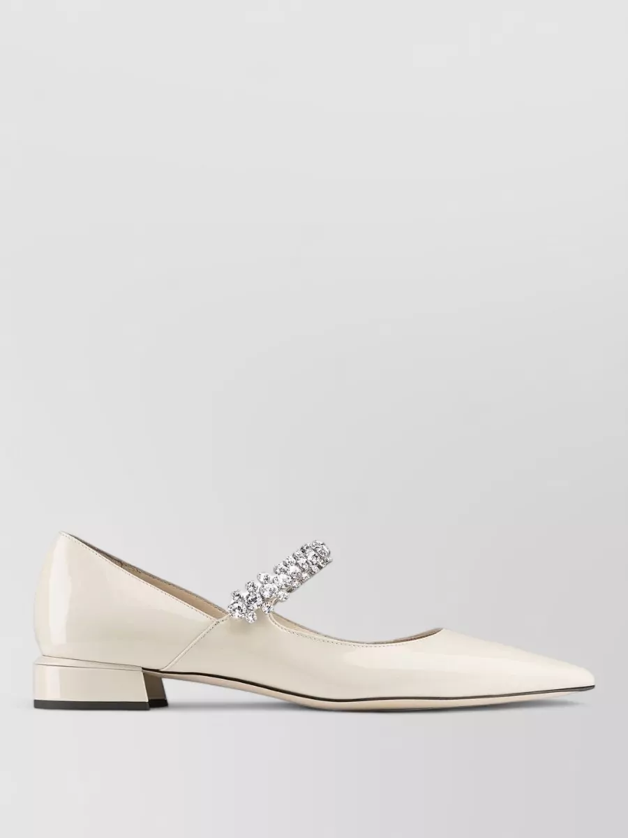 Jimmy Choo Leather Ballerina Flats