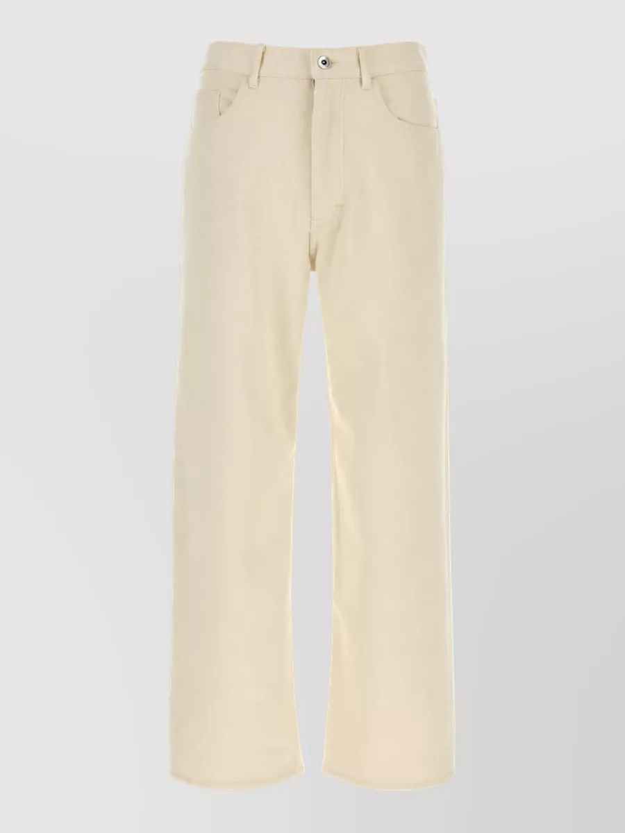 Auralee silk straight-leg jeans