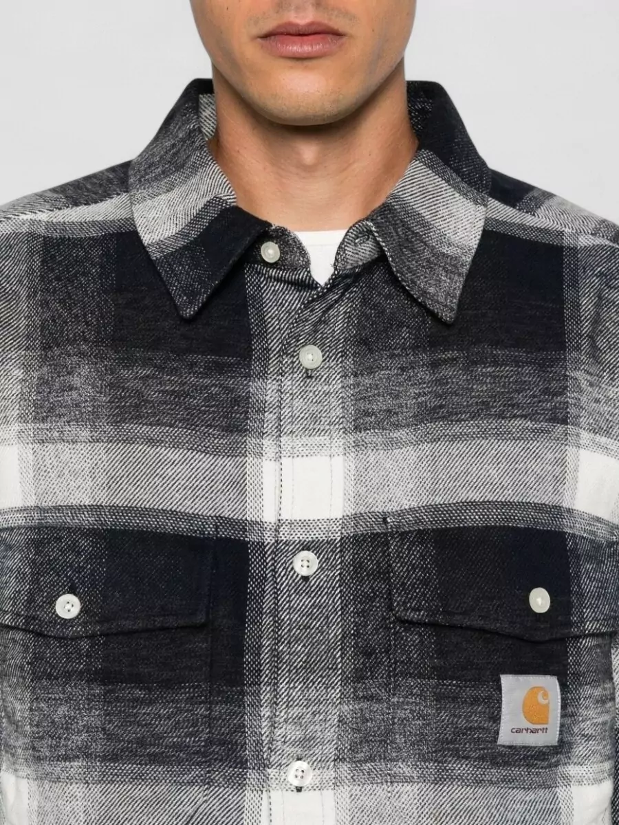 Carhartt Wip Checked Cotton Relaxed-Fit Shirt Jacket