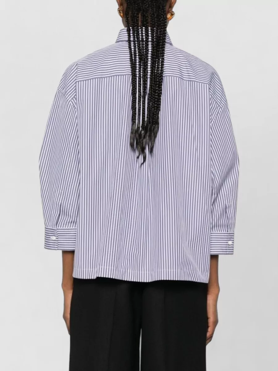 Brunello Cucinelli Striped Cotton Shirt