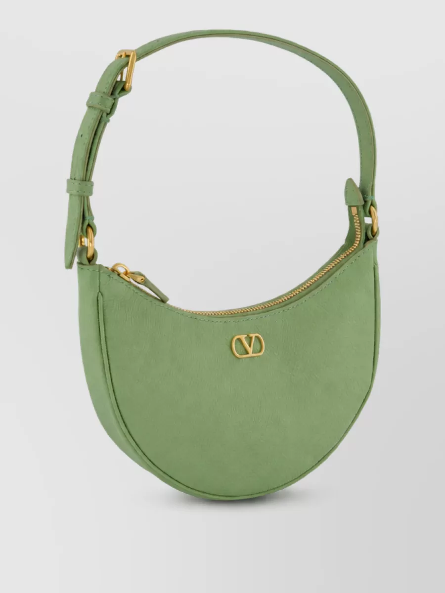 Valentino Garavani Vlogo Signature Mini Leather Hobo Bag